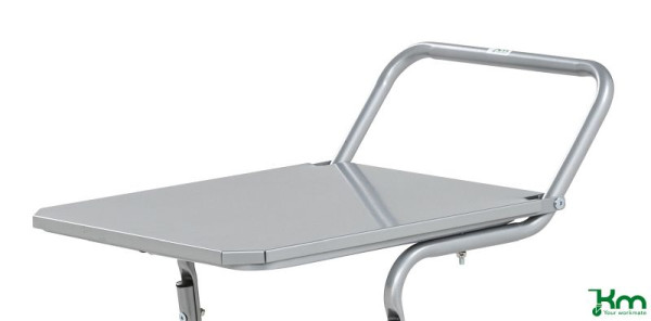 Kongamek Couvercle pour Support de Sac Poubelle 600 x 600 x 35 mm, Gris, KM144903-L