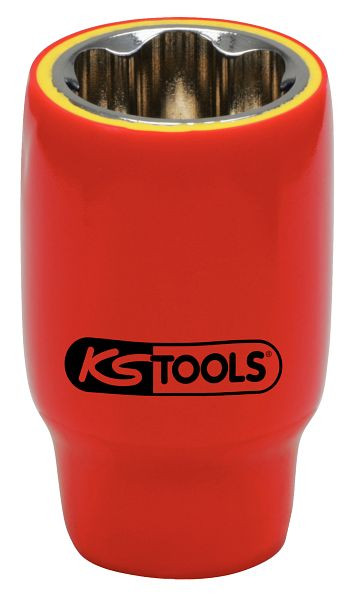 KS Tools Douille 1/2" avec isolation de protection, 8 mm, 117.1208