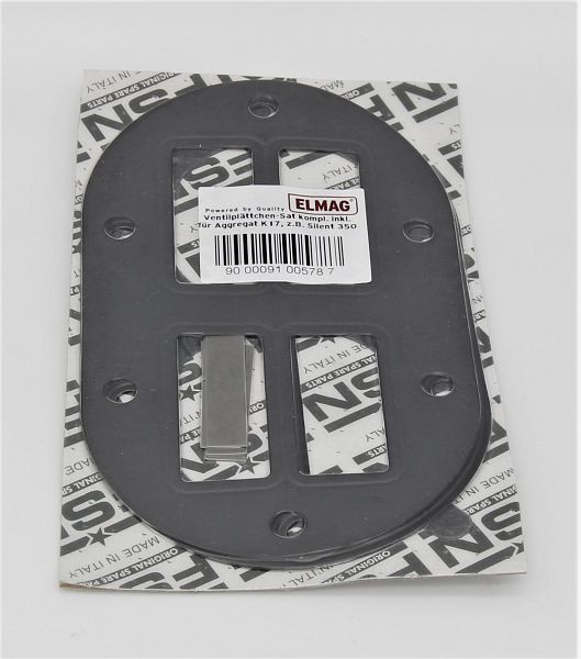 Plaque de valve ELMAG satellite complète. avec joints 'KIT H, pour unité K17, par exemple Silent 350, 9100578