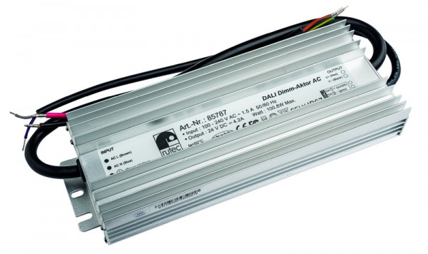 rutec Projekt rutec Variation DALI2 - actionneur 1 adresse canal 1, variation DALI2 - actionneur 100 - 277V 24V - / 100, 8W, PHE787-V2