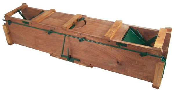 Berger & Schröter piège en bois supplémentaire 118 x 26 x 26 cm, 31680