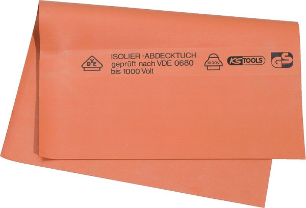 KS Tools tissu de revêtement en caoutchouc avec isolation de protection, épaisseur 1, 6 rouleau de 10 mètres, 1000 mm, 117.1752
