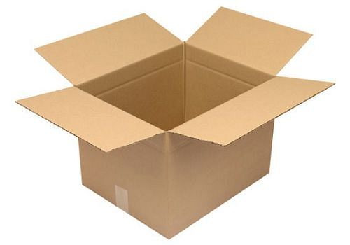 Boîte pliante en carton ondulé TransPak 1 paroi, dimensions intérieures 430 x 350 x 315 mm, qualité 1,30C, paquet de 25, 299288