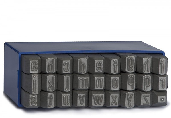 GRAVUREM az, (LOWER CASE), hauteur de police : 6 mm, 10206000