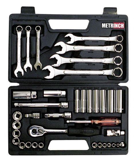 Jeu de douilles Metrinch 37pc MET-0625
