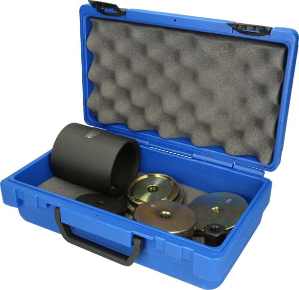KS Tools jeu d'outils pour roulements silencieux pour support d'essieu arrière BMW, 7 pièces, 150.9865