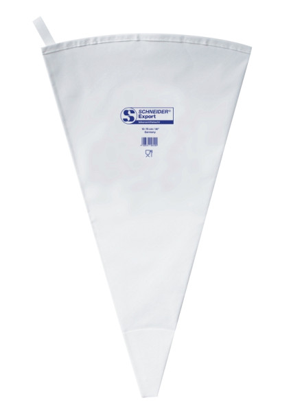 Poche à douille Schneider, 10-75 cm, "Export" en bleu, soudée, 350090