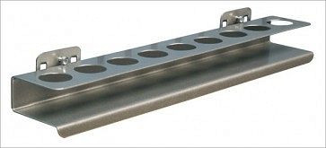 Plateau porte-écrous ADB, adapté à la perforation Euro (10x10mm / 38x38mm), avec 9 trous, 23182