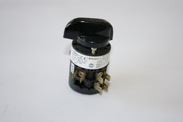 Interrupteur ELMAG 230/0/380 volts pour EUROTRAFO, EUROAUFTAU, 9505020