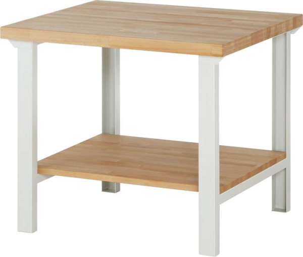 Etabli RAU série 7000 - conception modulaire, étagère en hêtre massif, 1000x840x900 mm, 03-7000-7-109B4S.12