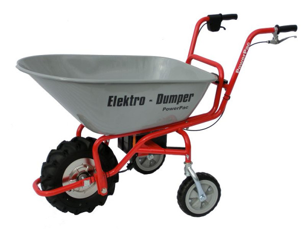 Brouette à batterie PowerPac ED120 avec plateau 115L, ED120