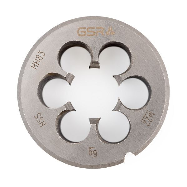 Matrice GSR DIN EN 22568 (DIN 223) filetage métrique à droite HSS M 22, 00402300