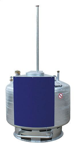 Dépôt de substances dangereuses DENIOS TP-ELH, 250 litres, 117-735