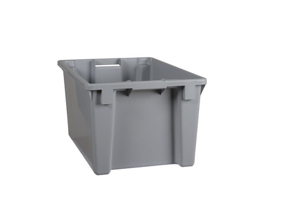 Plastipol-Scheu K 400/S POLYBOX PP GRIS, 600 mm x 400 mm x 300 mm, 284S0016