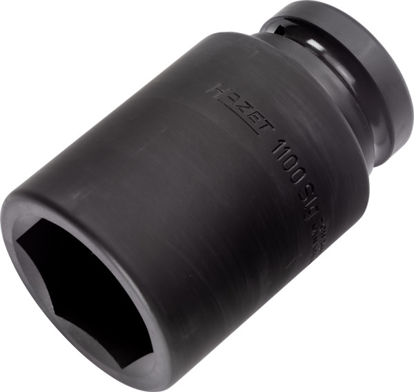 Impact Hazet, douille tournevis machine, six pans, carré creux 25 mm, profil six pans mâle, 46 mm, version longue, 1100SLG-46