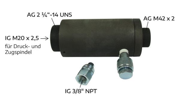 Vérin hydraulique Stahlmaxx 18,2t, XXL-102754