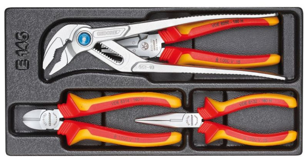Module d'outils GEDORE avec assortiment, pinces VDE, 1733079