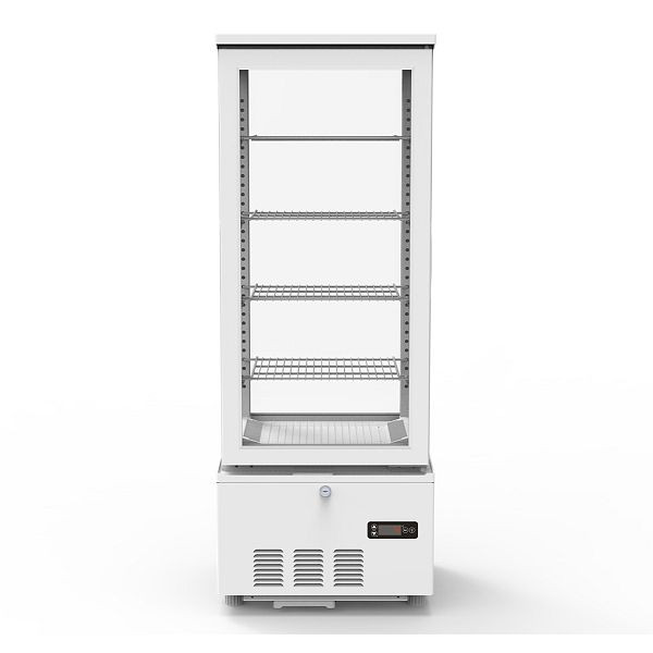 Vitrine réfrigérée Vaiotec TOPLINE 4 compartiments / 92 litres "blanc", 43,4x39,8x115,4 cm, 10587