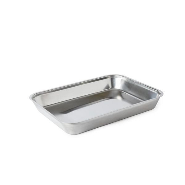 Plateau de présentation Gastro M en acier inoxydable 5,5 (H) x 41 (L) x 31 (P) cm, GN792