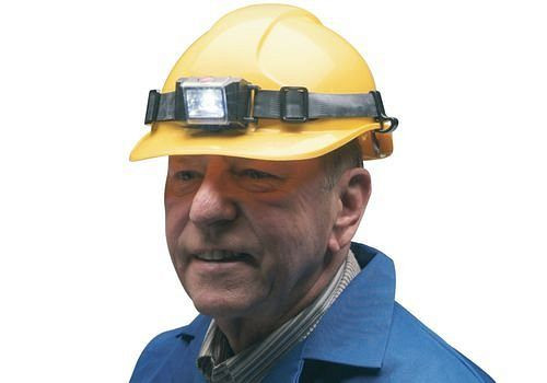 Lampe frontale et casque DENIOS 2610, 3 LED, zone Ex 0, 173-895