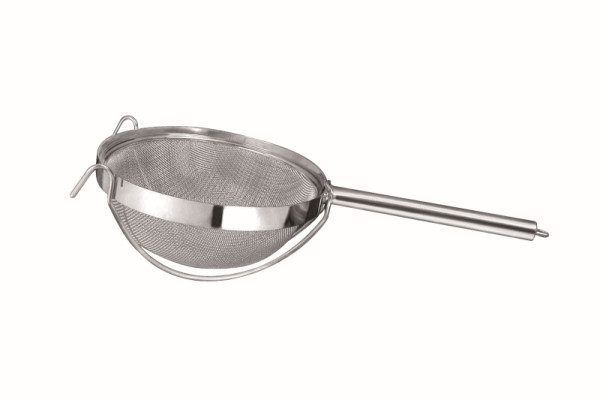 Passoire de cuisine professionnelle Schneider inox avec grille de protection, Ø260 mm, 198840