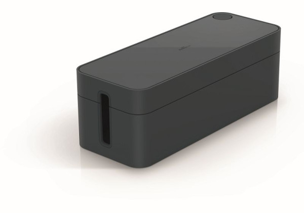Boîte de câbles DURABLE CAVOLINE® BOX L (pour multiprise 5 prises, avec pieds en caoutchouc) graphite, 503037
