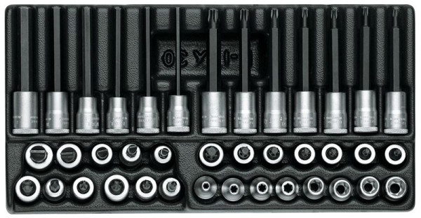 Module d'outils GEDORE, jeu d'embouts de tournevis 3/8'', 1640860