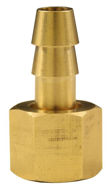 Embout de tuyau ELMAG avec écrou-raccord, FI 1/2', 9 mm, laiton, 42369