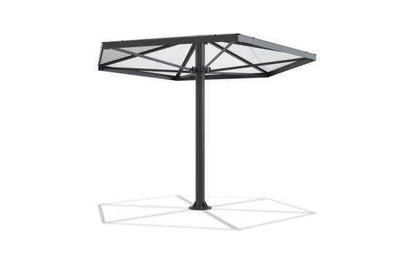 Toiture WSM Regensburg 640 hexagonale en kit, 102200002