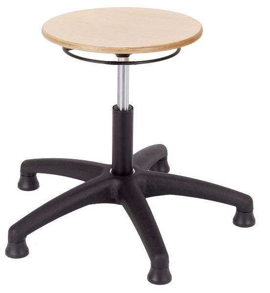 Tabouret Mey A1S-TG-B, réglable en hauteur, 09052