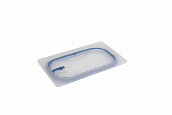 Couvercle Schneider GN avec joint silicone, GN 1/4 polypropylène, 530073
