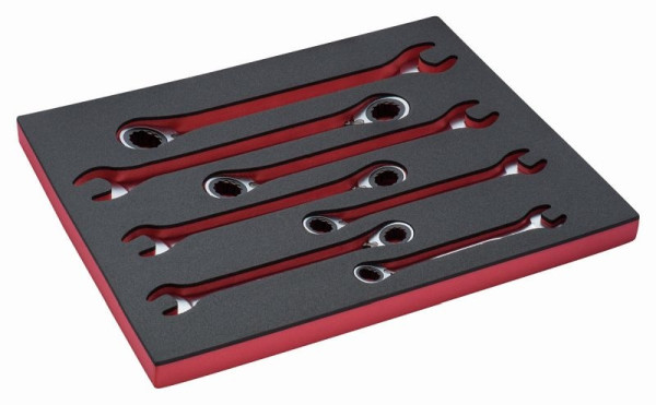 Bahco Clé mixte à cliquet 3/3 Inlay 7 pièces FF1A3002
