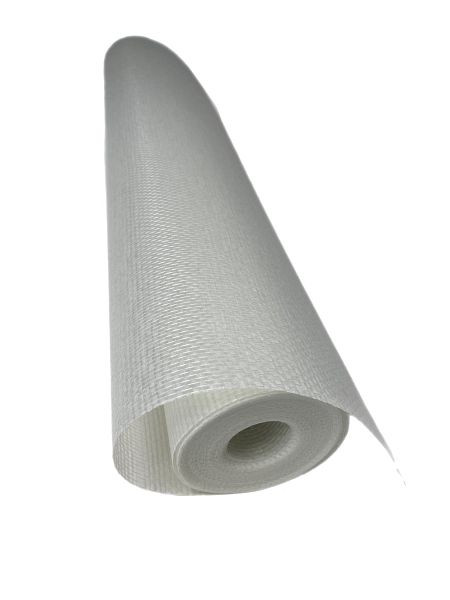 VaGo-Tools papier peint en fibre de verre tissu en fibre de verre double chaîne 2x papier peint grossier 140 g/m², PU: 50m², 999001- 2 rouleaux_av
