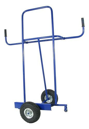 Chariot à plaques MMXX, 1 essieu, capacité de charge 260 kg, roues pneumatiques, 77482