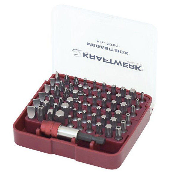 Kraftwerk MEGABIT-Box, jeu d'embouts 61 pièces 1/4 ", 3787