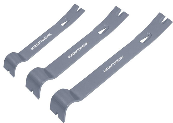Set Kraftwerk avec 3 pieds de biche en acier au carbone 30, 38, 45 cm, 320010003