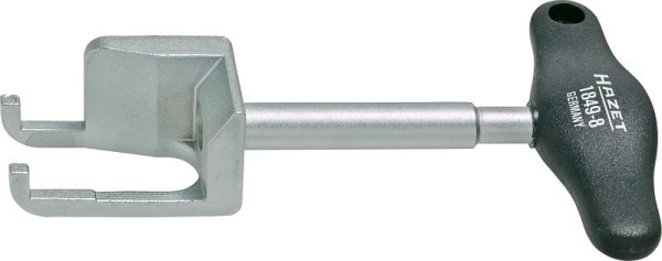 Extracteur de bobine d'allumage Hazet, poignée en T en plastique surface : chromée, dimensions / longueur : 133 mm, 1849-8