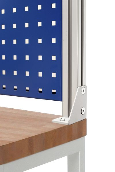 Paire de supports système RAU pour montage sur plan de travail série E, hauteur utile 1400 mm, E-EHP1400-2