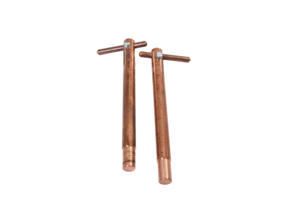 Bras d'électrode ELMAG CU Ø 10 mm, longueur : 250 mm, modèle 7502 adapté aux modèles 7900, 56363