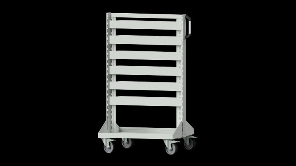 Chariot de base pour établis ANKE, modèle 201, 800 x 720 x 1350 mm (AM 764), RAL 7035, 962.031