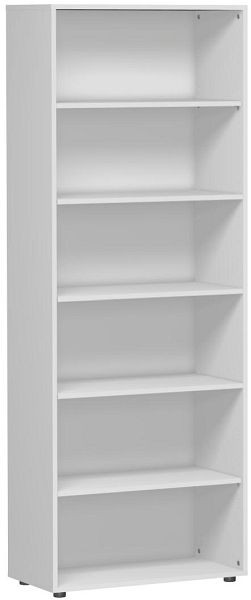 Étagère geramöbel avec pieds, 800x400x2160, gris clair, S-386001-L