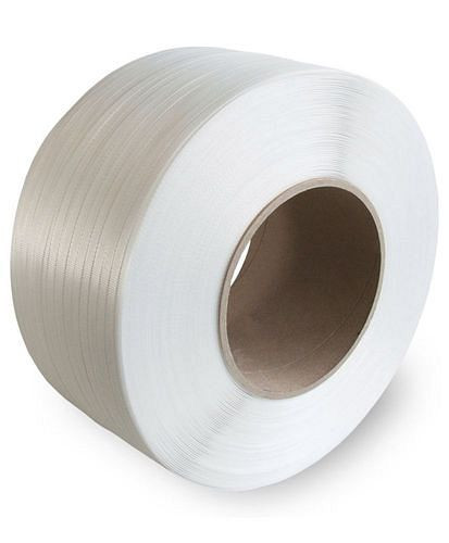 Ruban de cerclage TransPak PP, 12 x 0,63 mm x 3000 m, blanc, pack : 2 rouleaux, 299665