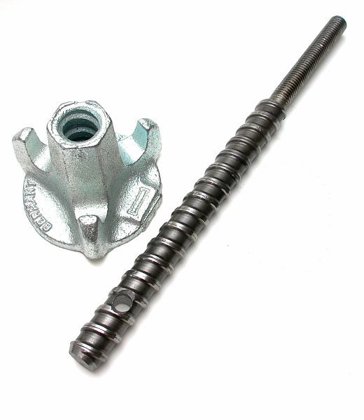 docteur Tige filetée pour cordon Schulze M12 / 75 mm avec gros écrou à chocs, MS22001091