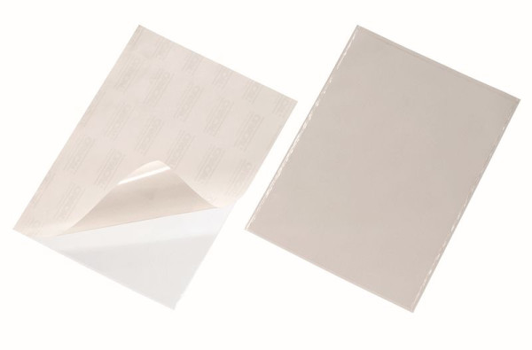 DURABLE POCKETFIX® A4, grand paquet, transparent, paquet de 50, 829619