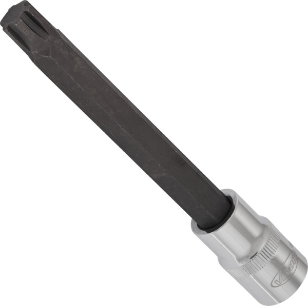 Embout de tournevis VIGOR RIBE, carré creux 12,5 mm (1/2 pouce), profil à coin interne Ribe-CV, M12, longueur : 140 mm, V2224