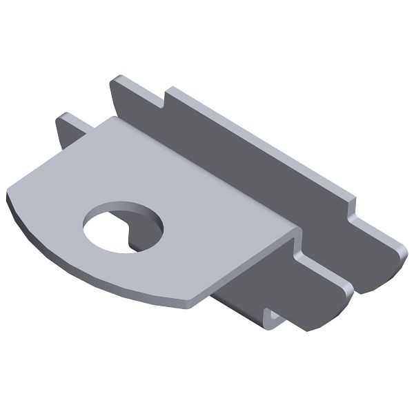 Element System PORTE-INSERTS 1 CTÉ POUR POUTRE EN U, SB, PU : 120 pièces (10 unités de 12 pièces), 11603-00000