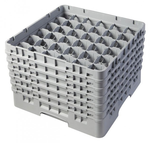 Panier de lavage Cambro 36 compartiments Camrack® 27,9 cm, gris doux, SU: 2 pièces, 36S1114151