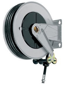 Enrouleur Ebinger OSM 400, max. 10bar / 50 ° C, max. 20m - 5/8 "/ 15m - 3/4" tuyau, 1.400.2000