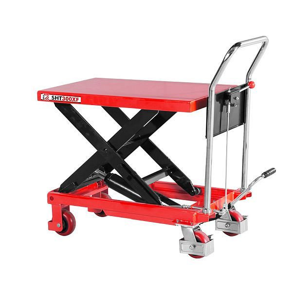Chariot élévateur à ciseaux Holzmann, capacité de levage : 300 kg, SHT300XF