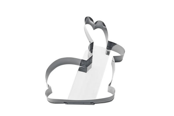 Emporte-pièce Schneider "Lapin 1" 200 x 170 x 30 mm, acier inoxydable, 199870